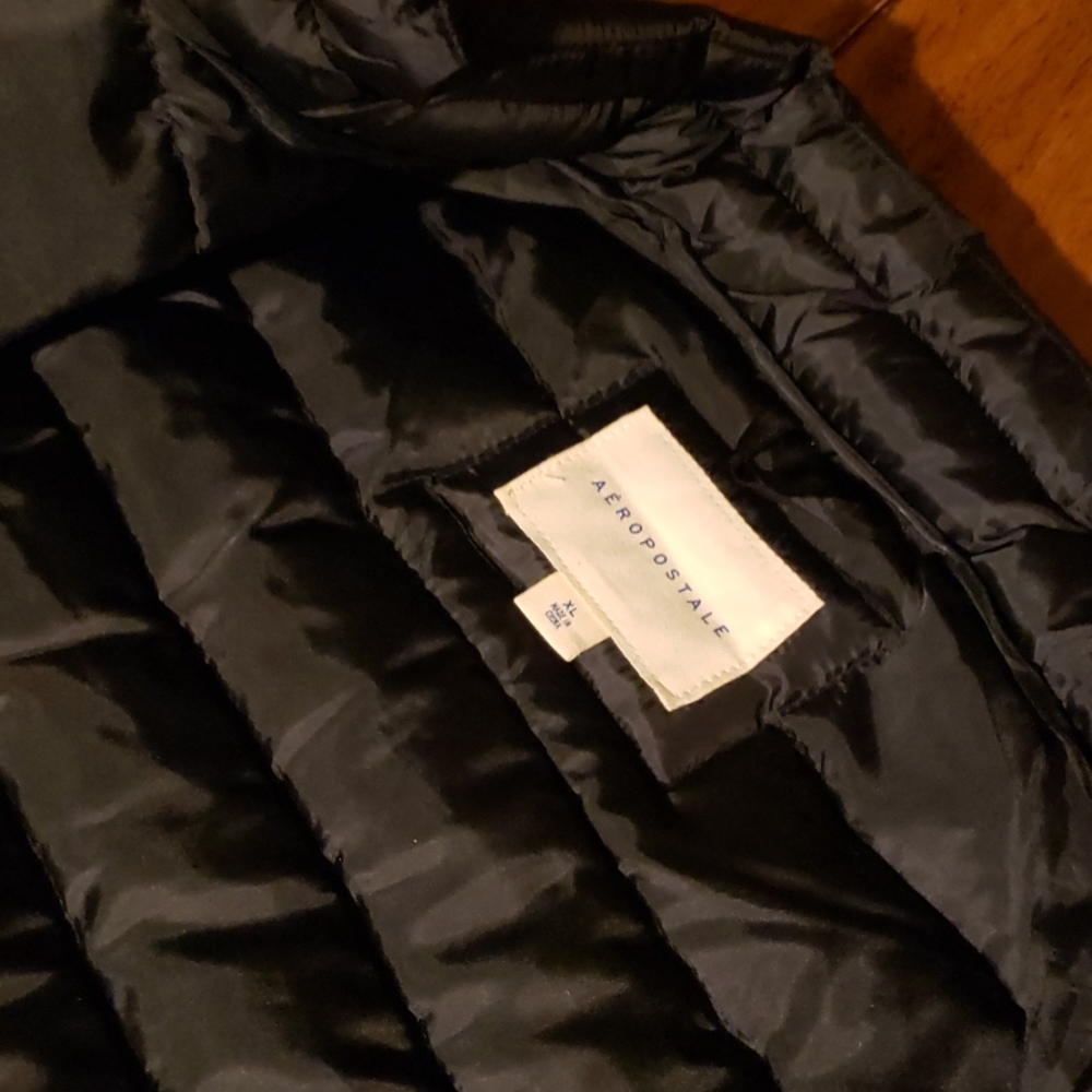 XL Aeropostale Black Vest - Picture 4 of 5